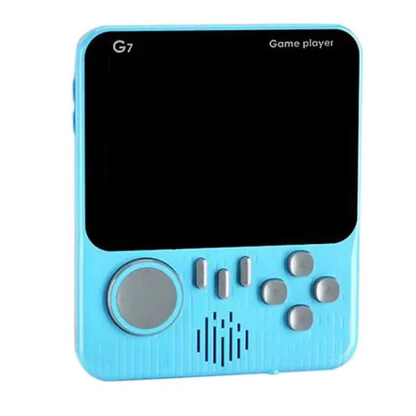 T2(Y S U H) Игровые приставки G7 совместим с двух человек. Ручные игровые консоли. Ретро 3,5 дюйма, 666 в 1. Синие.
