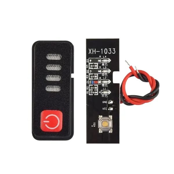 Индикатор заряда аккумулятора электрической дрели Makita 18V/21V, светодиодный дисплей / для батарей 18650, обеспечивает визуальный контроль.