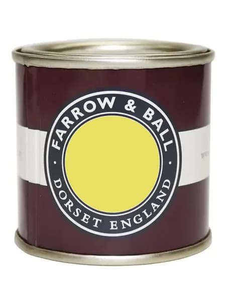 Краска для мебели и декора ультраматовая, меловая краска Farrow & Ball Estate Emulsion цвет 279 Yellowcake, 100 мл
