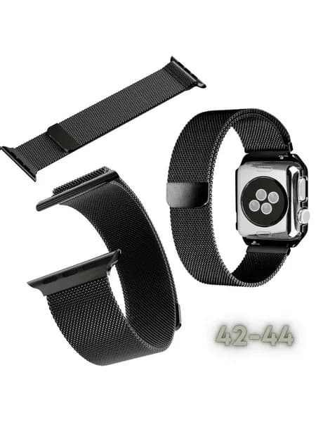 Ремешок для Apple Watch 42/44мм миланская петля черный