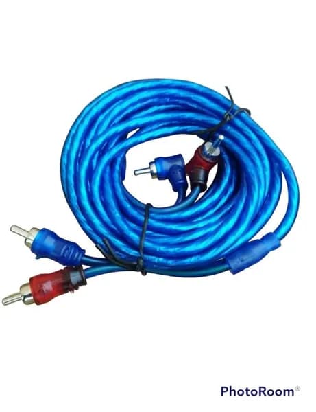 Кабель для автоакустики Межблочный, RCA-RCA, 5 м