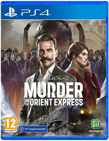 Игра PS4/PS5 Agatha Christie: Murder on the Orient Express (Диск) (PlayStation 4, PlayStation 5, PlayStation 5 Pro, Русские субтитры)