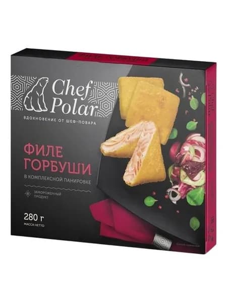 Филе горбуши Chef Polar в панировке замороженное 280 г