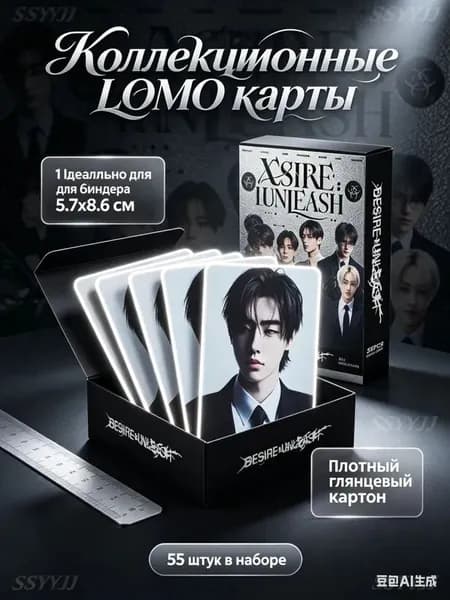 Коллекционные карточки, набор 55 штук-ломо карты корейские группы, подарок для фанатки k-pop.