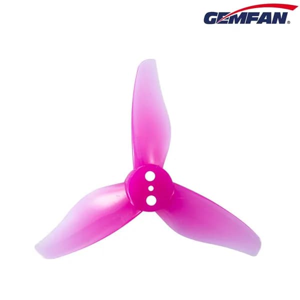 Gemfan 2023 2-дюймовый 3-лопастной пропеллер розовый 1.5mm 4шт.