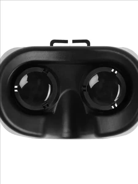 Очки виртуальной реальности VR для смартфона, до 5.5 дюймов, черные, Изготовлено из пластика