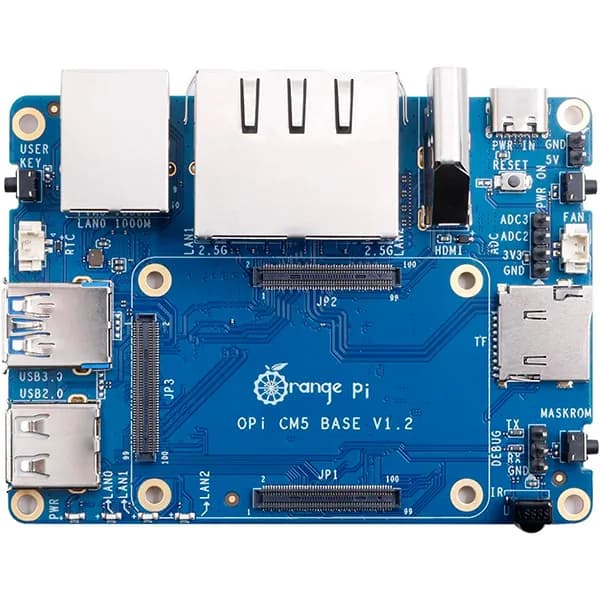 Orange Pi CM5 Base Board - Базовая плата для Orange Pi CM5