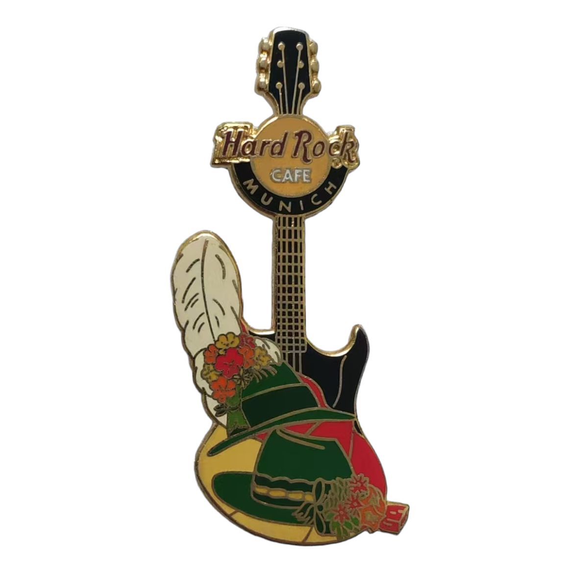 Значок Hard Rock Cafe Munich Guitar