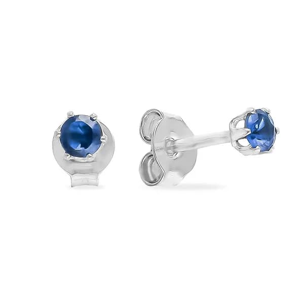 Серьги женские с фианитами серебро 925 пробы 585GOLD