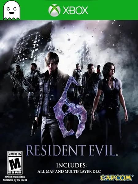 Игра Resident Evil 6, цифровой ключ для Xbox One/Series X S, Русский язык