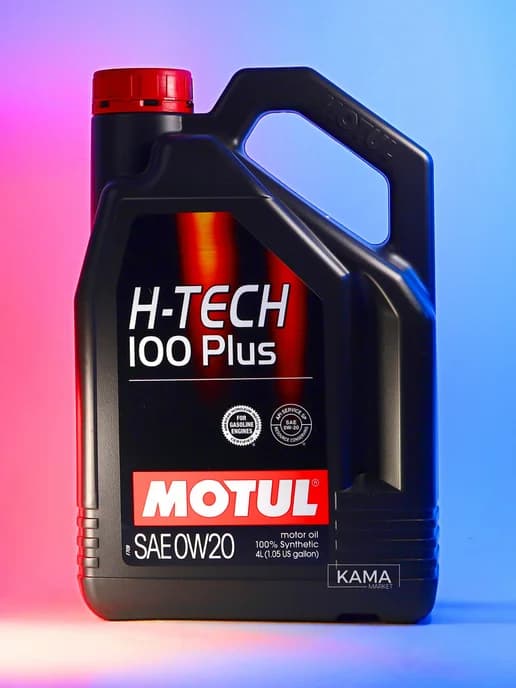 H-TECH 100 Plus моторное масло 0W20 синтетическое 4л