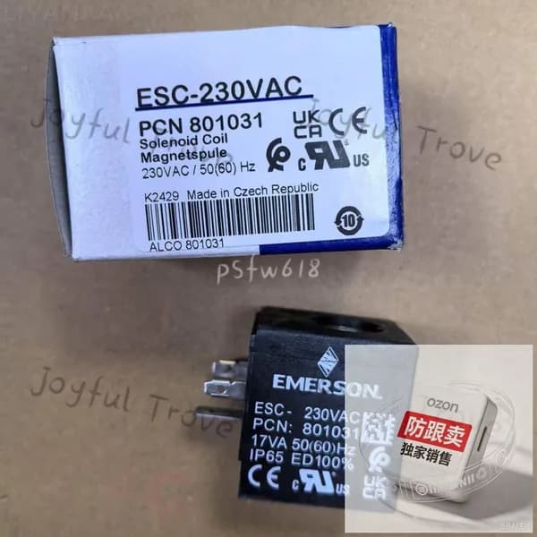 Катушка электромагнитного клапана Emerson ESC 230VAC 801031