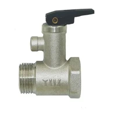 Клапан предохранительный для бойлера 1/2"с ручкой сброса TIM BL5812