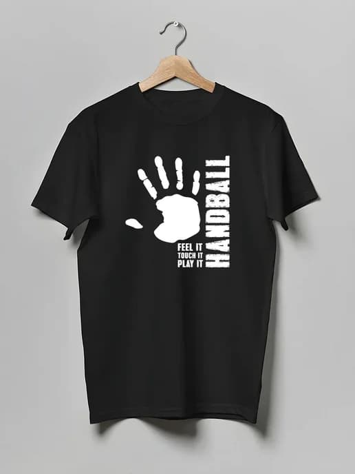 Футболка Гандбол Гандболист Handball Спорт Минимализм