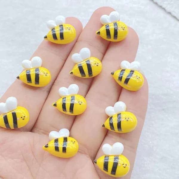 20pcs смола пчел / Медовые банки DIY Ювелирные украшения аксессуары