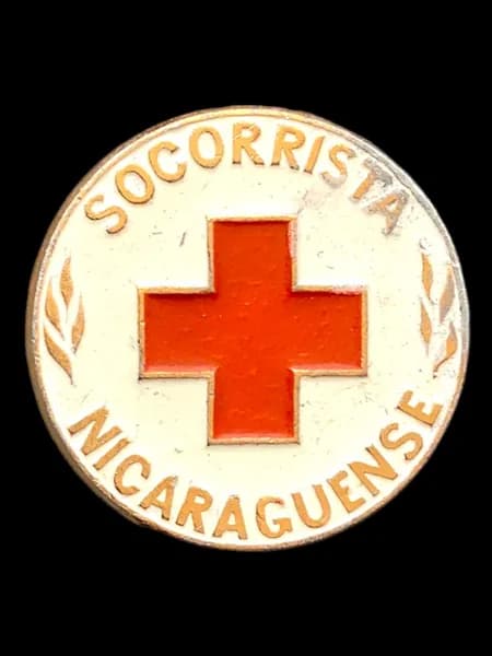 Значок СССР. SOCORRISTA NICARAGYENSE