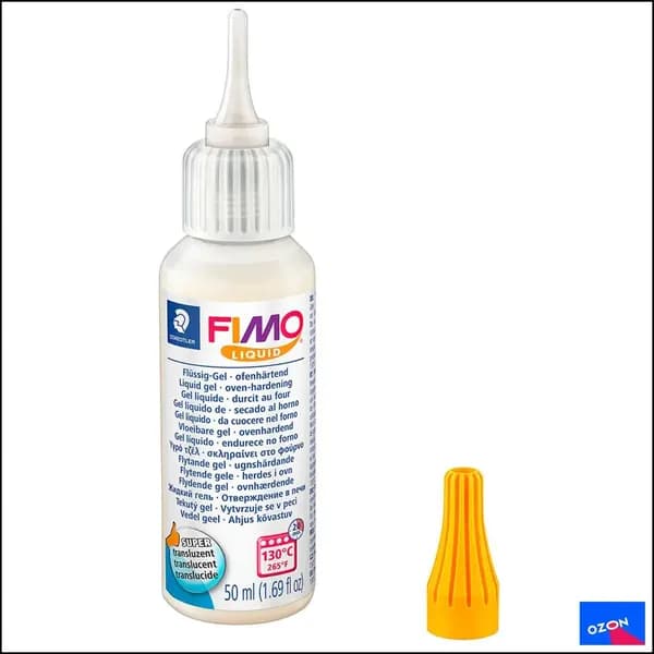Fimo Клей канцелярскийдля полимерной глины, 50 мл./ 50 г.