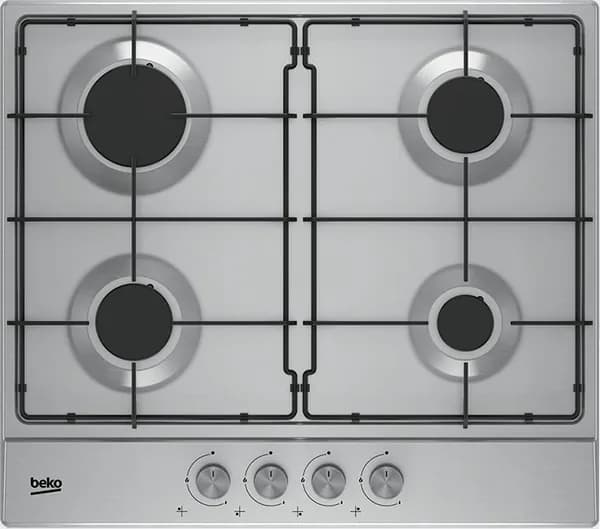 Газовая варочная поверхность Beko HIAG64223SX, нержавеющая сталь