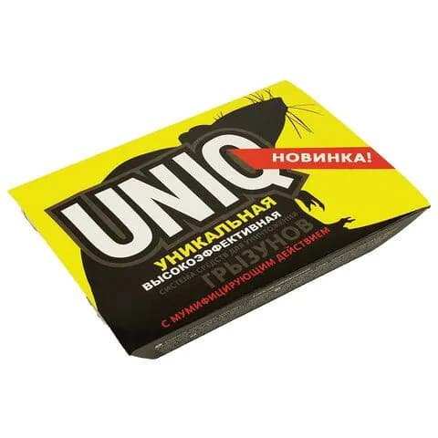 Средство для уничтожения грызунов мумифицирующее гель+гранулы UNIQ (UN250)