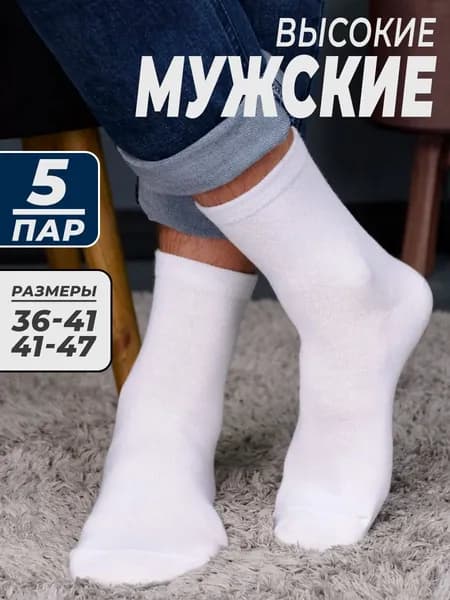 Носки мужские Мужская коллекция, 5 пар