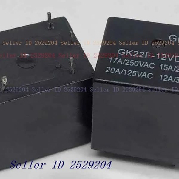 реле DIP4 17A GK22F-12VDC-A 22FA-12V
