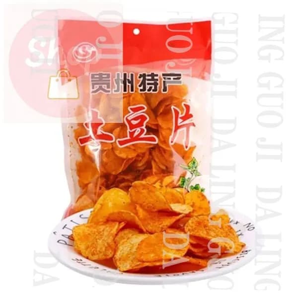 Острые картофельные чипсы 40 г
