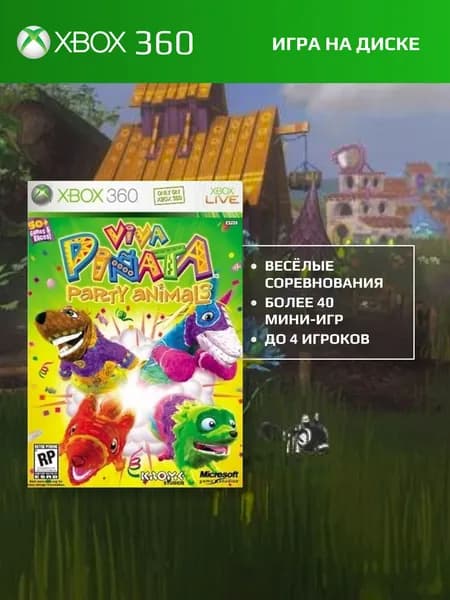 Игра Viva Pinata Party Animals (Новая) (XBox 360, Английская версия)