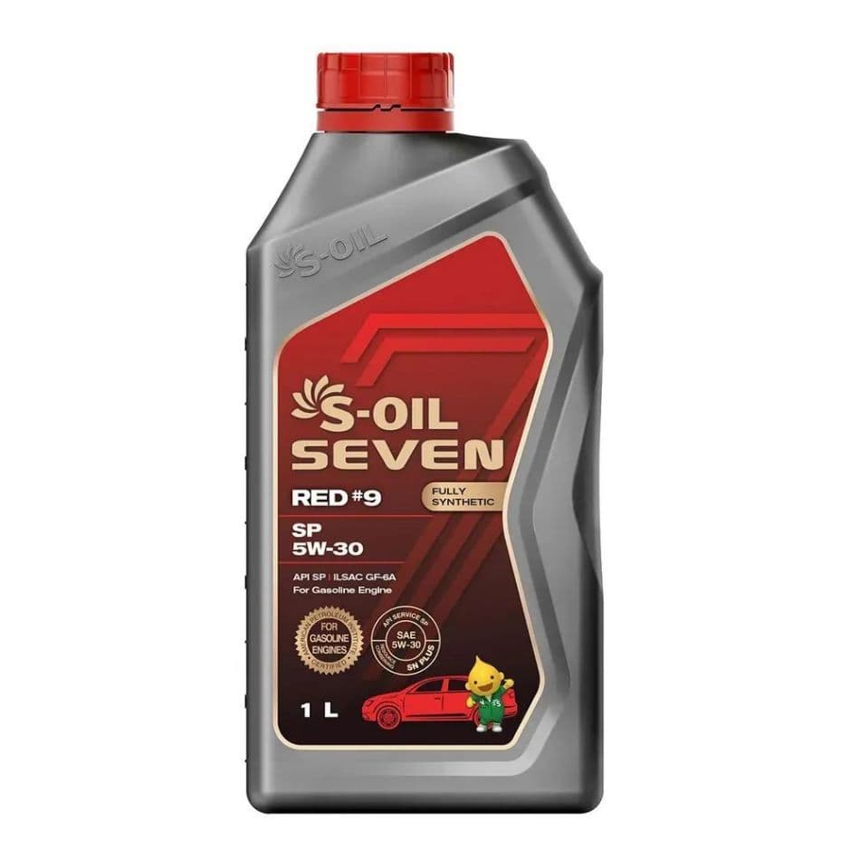 S-OIL SEVEN red #9 5W-30 Масло моторное, Синтетическое, 1 л