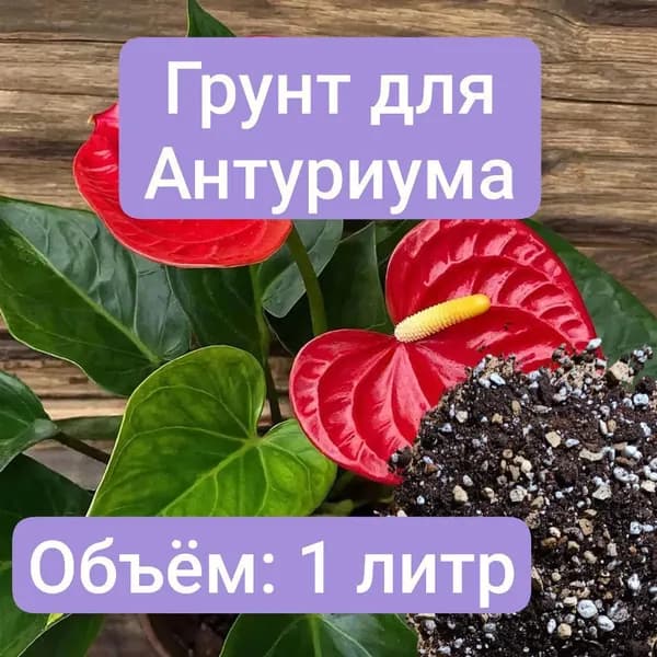 Грунт для Антуриума, 1 литр Обновленная рецептура