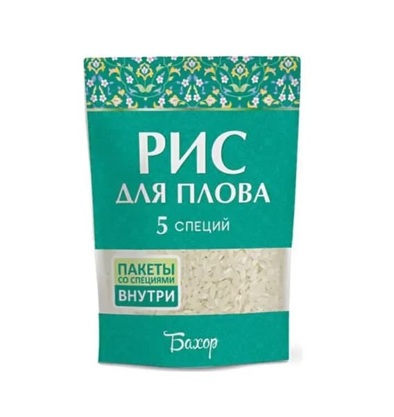 Агроимпорт Рис Бахор для плова 5 специй, 700 гр