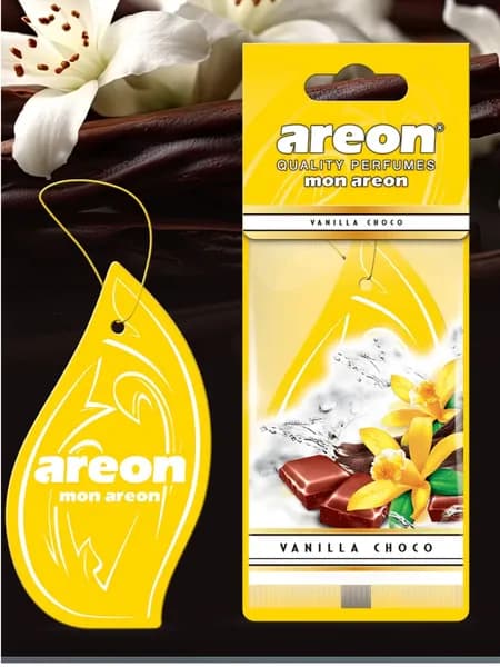 Освежитель (ароматизатор) подвесной картон AREON MON AREON Ваниль и шоколад
