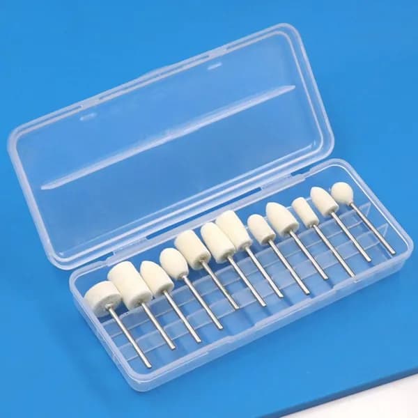 12Pcs Шерстяная шлифовальная головка