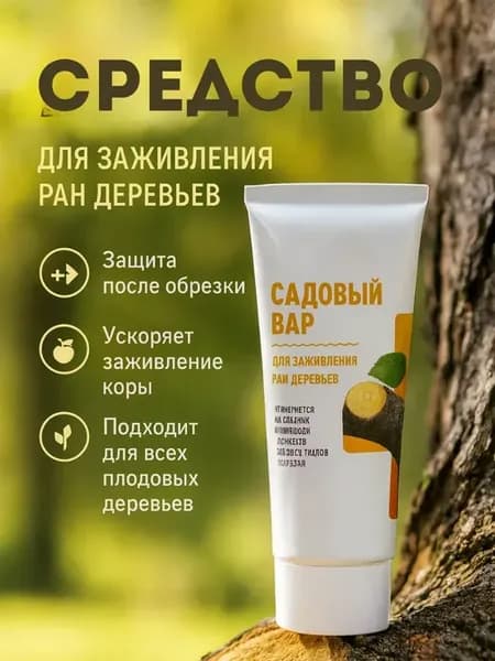 Средство для заживления ран деревьев — защита коры