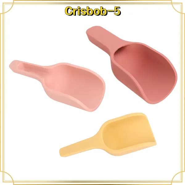 Силиконовые игрушки для сенсорной игры, набор ложек для развития мелкой моторики у малышей