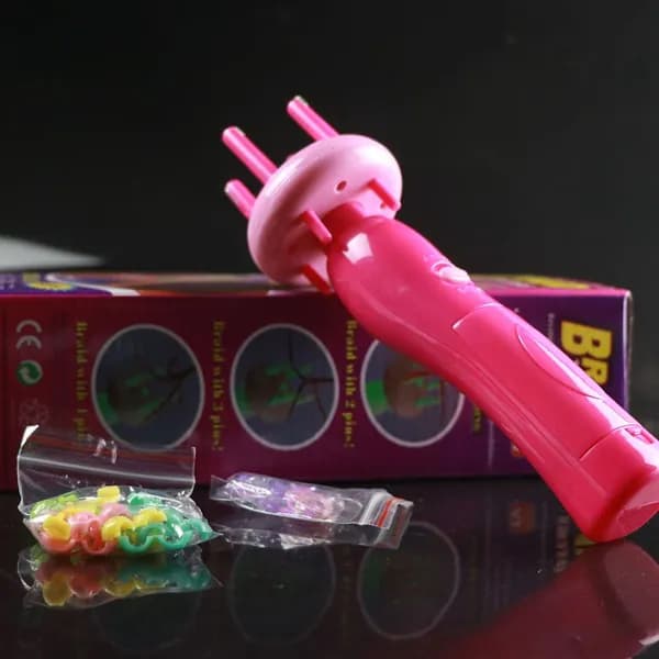 Электронная машина для скручивания кос в стиле DIY