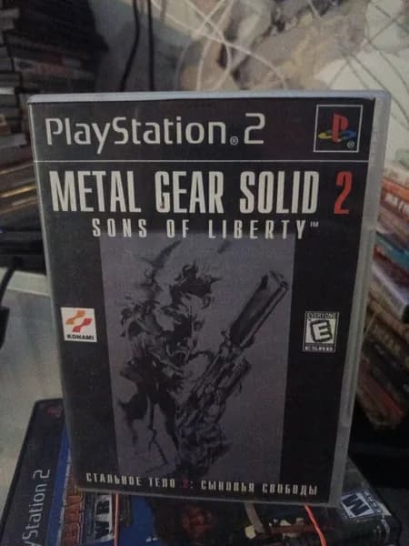 Игра Metal Gear Solid Sons of liberty (EN) (PlayStation 2