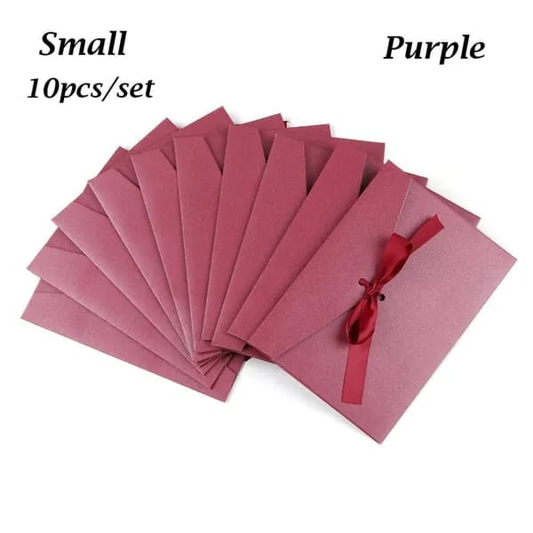 10 Pcs/ Set Поздравительные открытки сумки