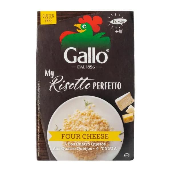 Ризотто Четыре сыра Riso Gallo 175г