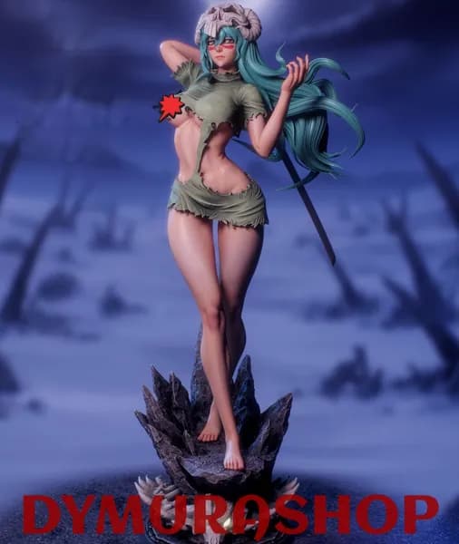 Фигурка Коллекционная Неокрашенная 0662 Bleach - Nelliel 1/35 Голая