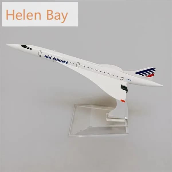 Металлическая Модель Самолета Concorde Из, Авиакомпании Air France коллекционная модель сувенир