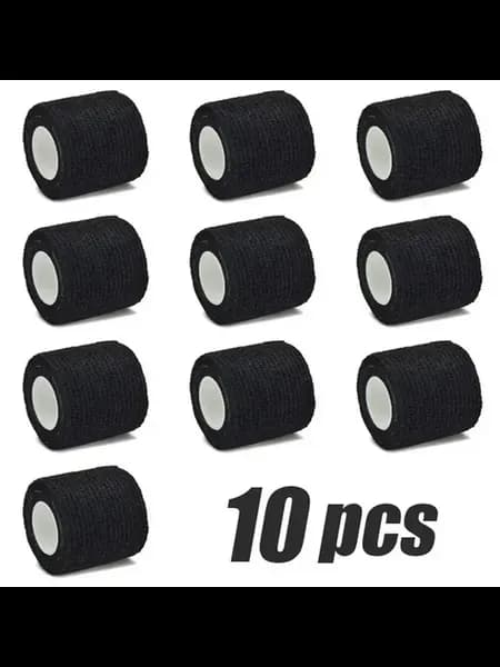 Нетканые водонепроницаемые повязки для татуировок 10PCS Blac