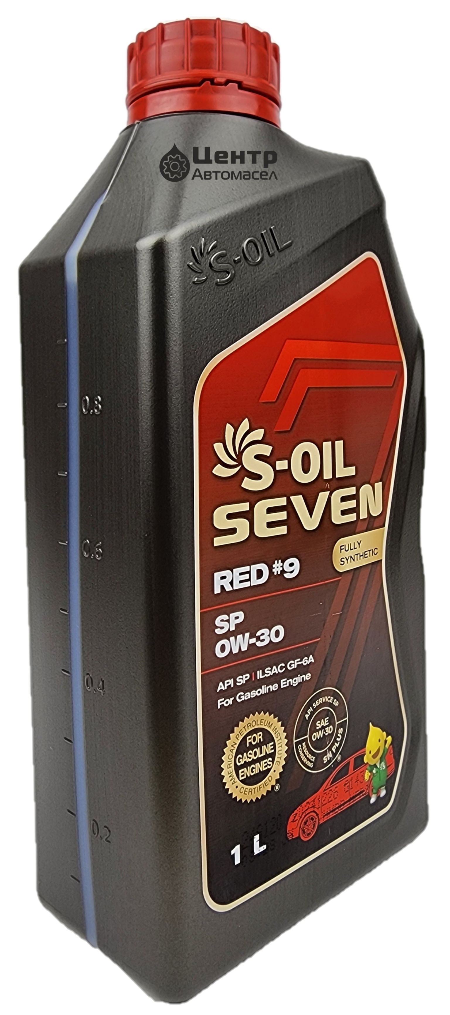 S-OIL SEVEN RED #9 SP 0W-30 Масло моторное, Синтетическое, 1 л