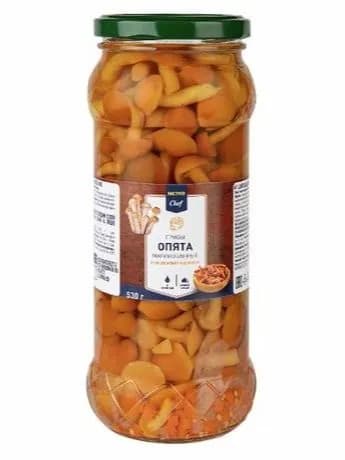 Metro Chef Грибы Опята маринованные, 530г