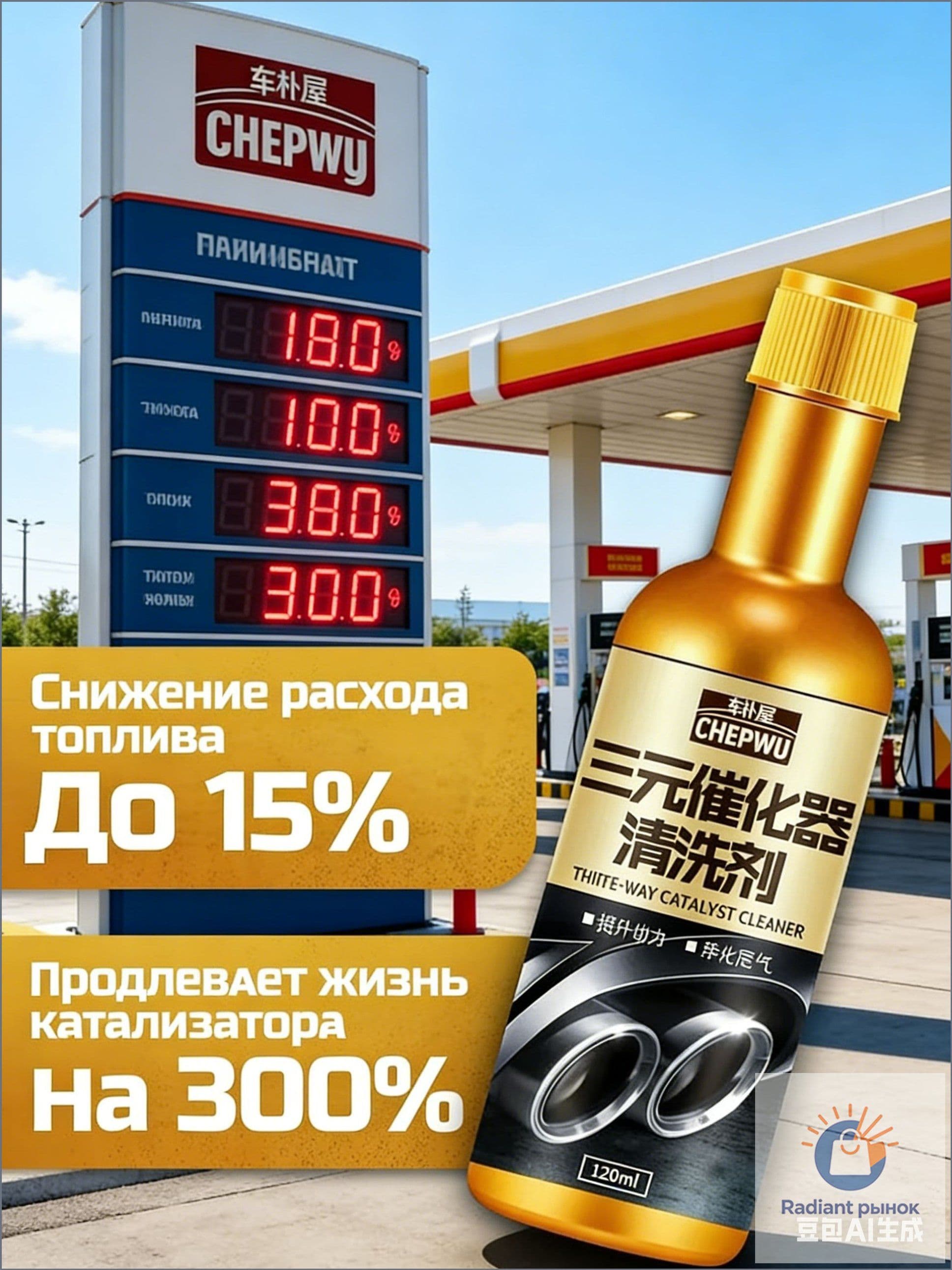 Присадка автомобильная, 120 мл