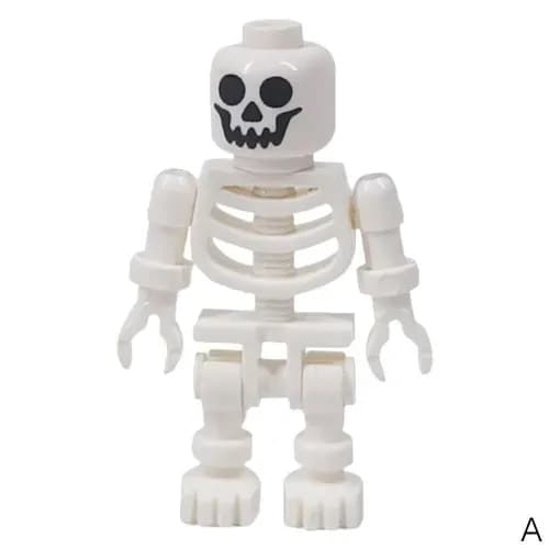 4CM Миниатюрная игрушка-скелет солдата, собранная кукла