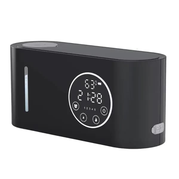 Бесконтактный дозатор мыла с USB-зарядкой, Черный - Гелевая версия