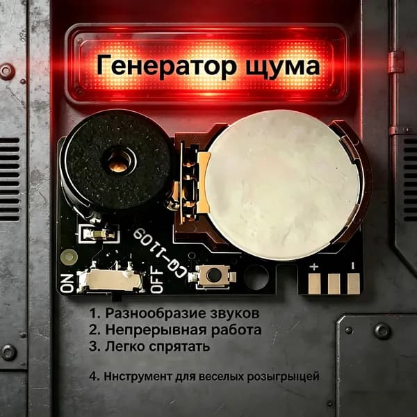 1шт. Шумелка В Виде Сверчка, Раздражающий Шумовой Генератор, Фиолетовый