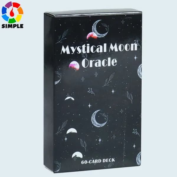 Колода оракульных карт Мистическая Луна Mystical Moon Oracle Cards Deck