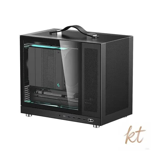 Компьютерный корпус G350, прозрачный, черный (SS-G350-2025)