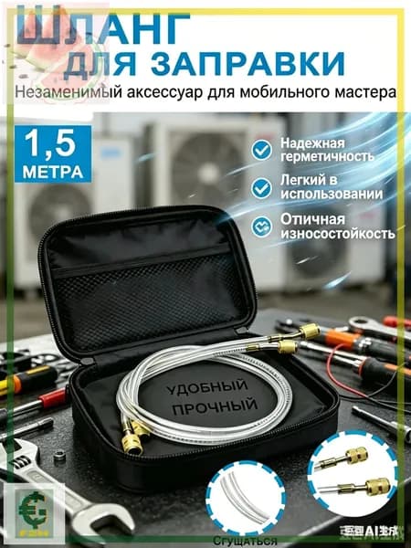 шланг заправочный для фреона;шланг для вакуумного насоса